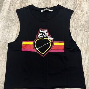 Black Sleeveless Pam & Gela Tank